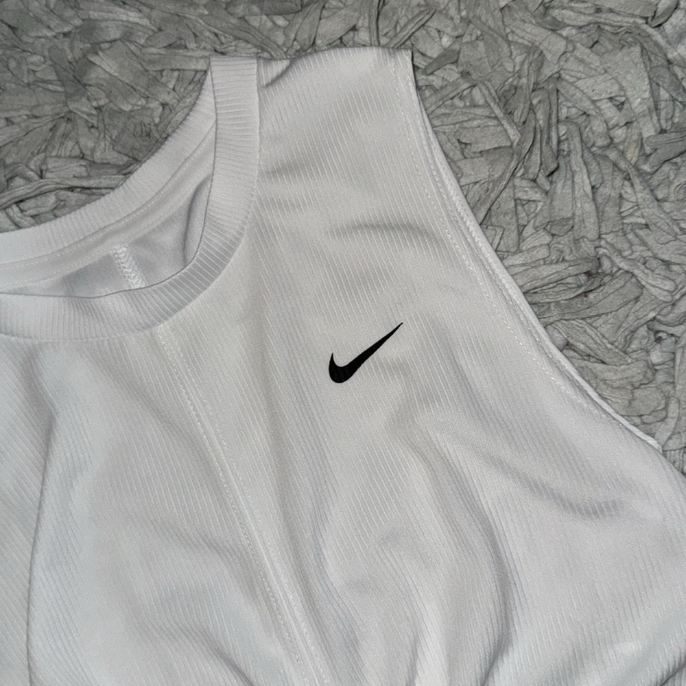 Nike Women's White Sleeveless Top - Picture 2 of 4